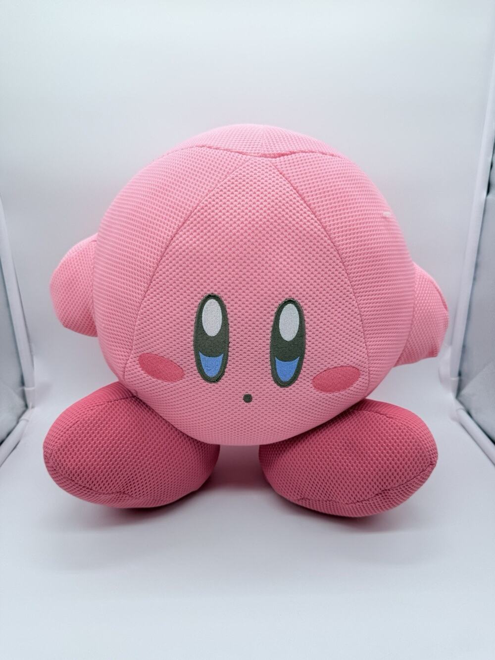 Nintendo Kirby Round Plush Suffed Animal 13" Pink Japan SKJ HTF